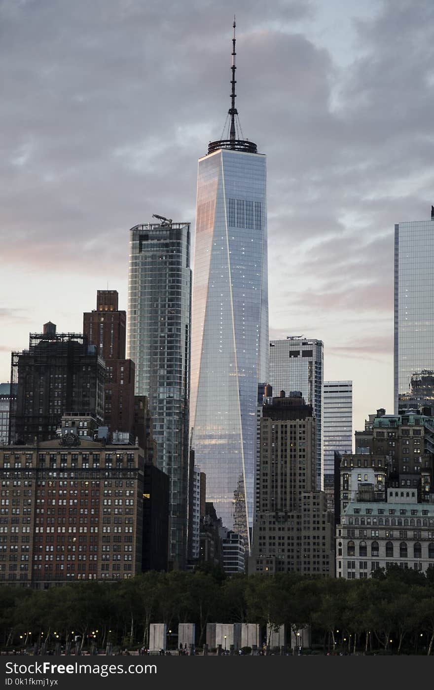 Skyscraper, Skyline, Metropolitan Area, Sky