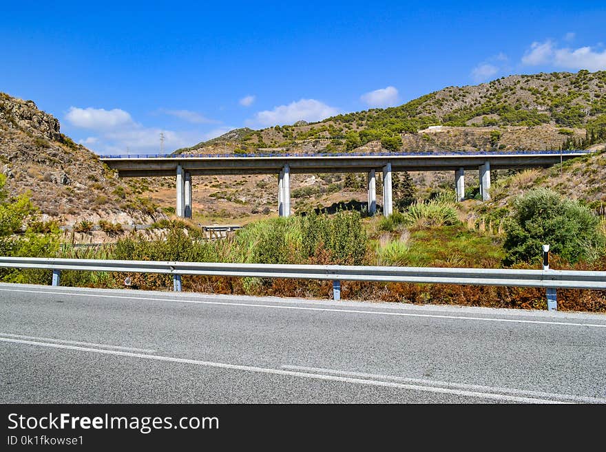 Road, Infrastructure, Bridge, Guard Rail