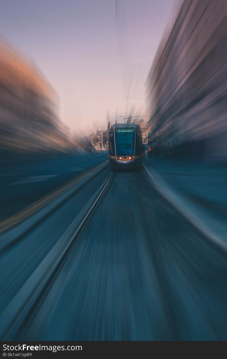 Time Lapse Photo Of Black Vehicle