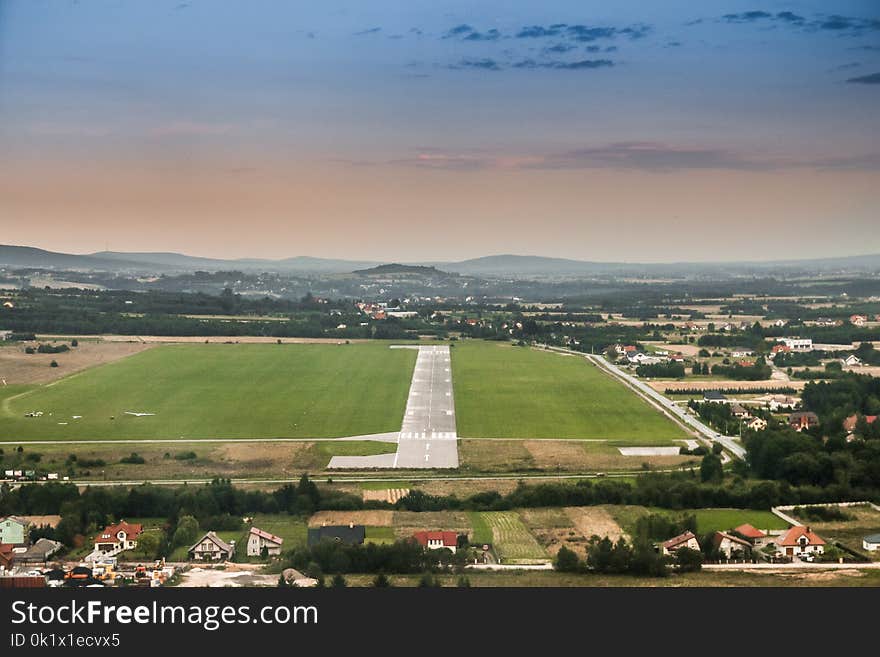 Sky, Aerial Photography, Bird's Eye View, Field