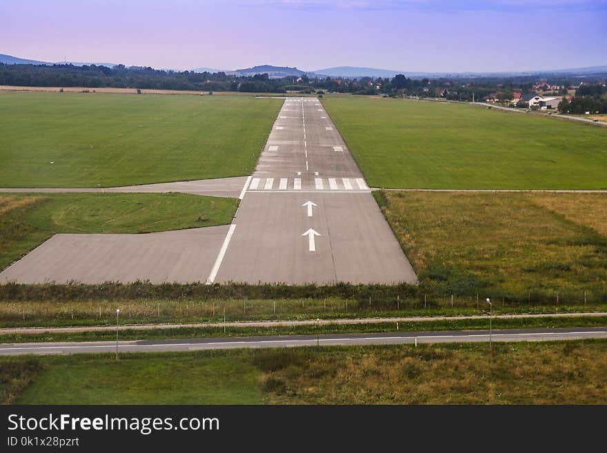 Aerial Photography, Field, Bird's Eye View, Sky