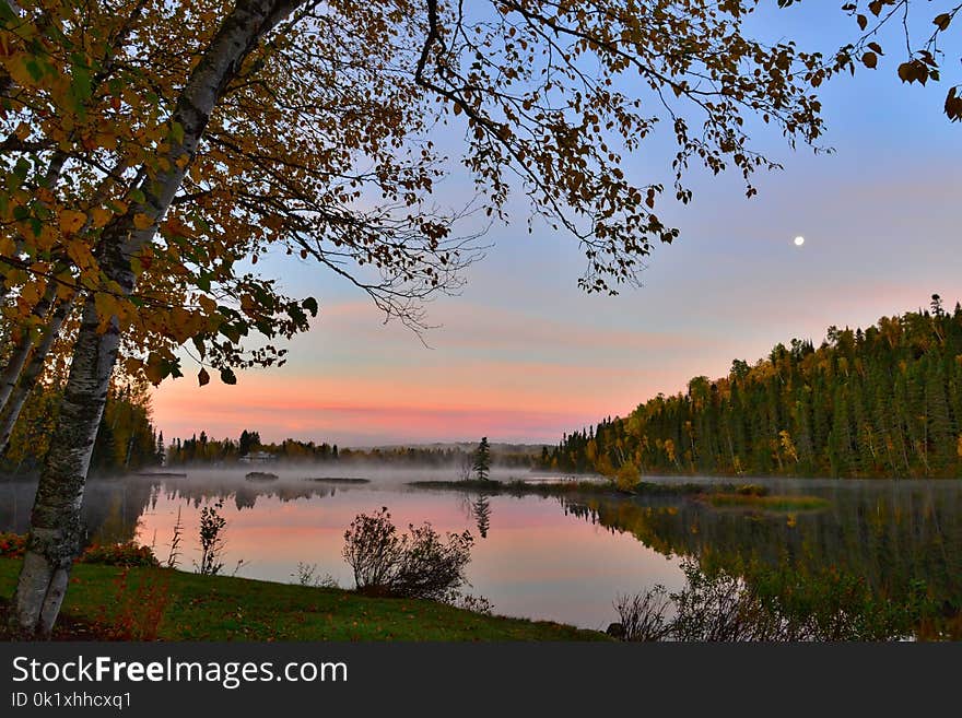 Reflection, Nature, Water, Lake