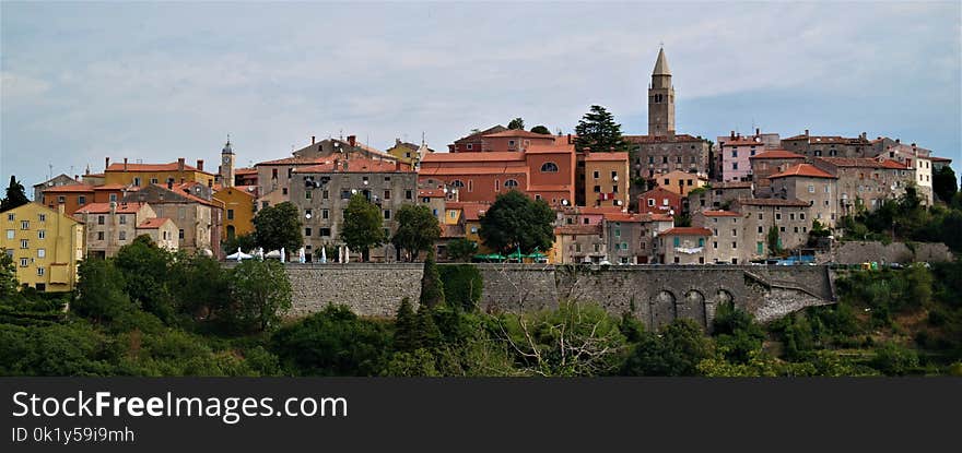 Town, City, Sky, Medieval Architecture