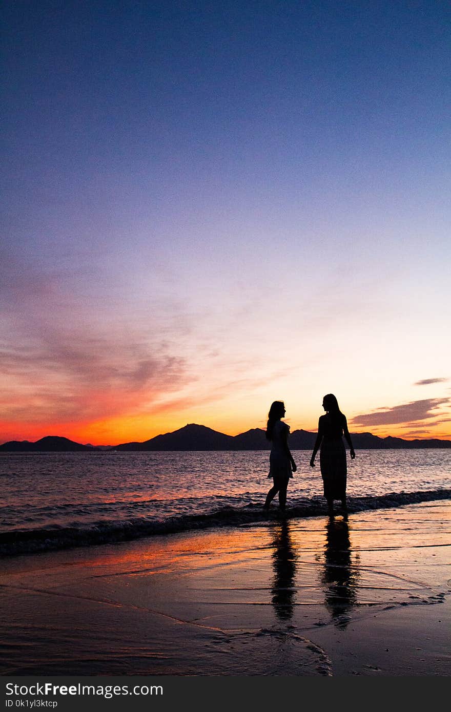 Sky, Horizon, Sunset, Sea