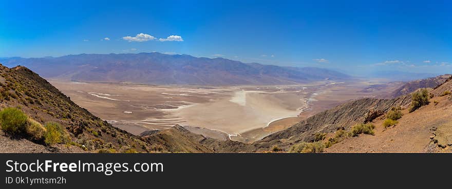 Sky, Highland, Mountain, Ridge