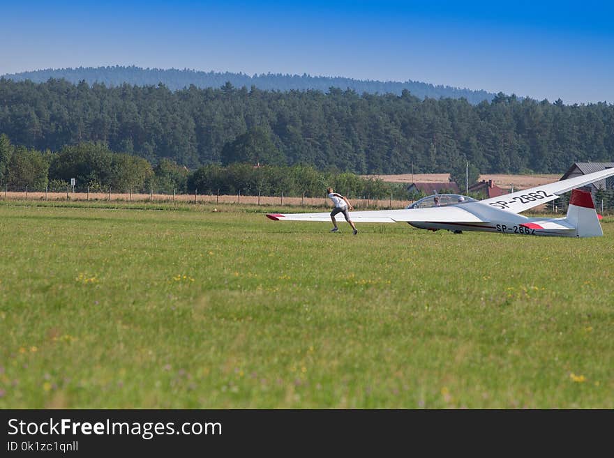 Aircraft, Airplane, Sky, Flight