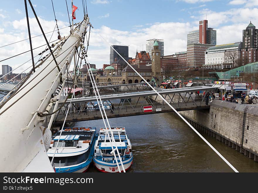 Waterway, Water Transportation, Bridge, Marina