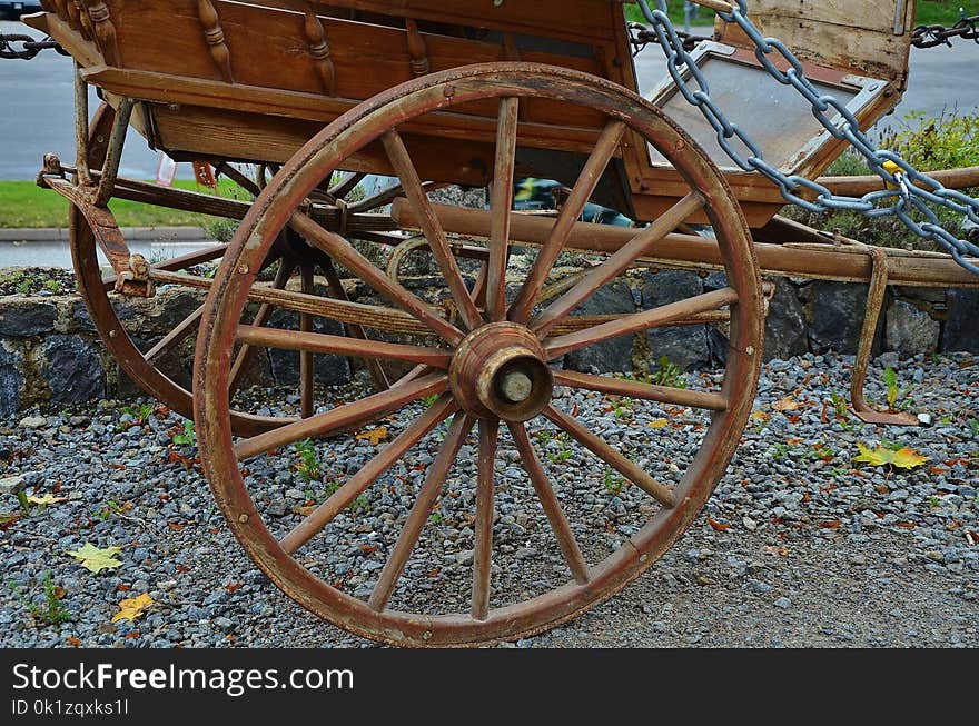 Wheel, Spoke, Wagon, Cart