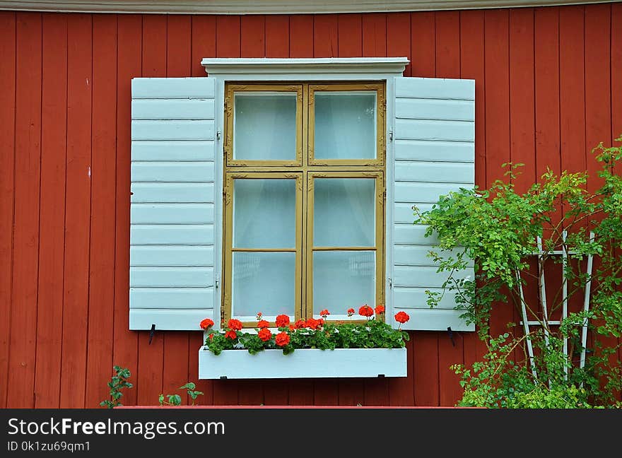 Home, Window, House, Shed