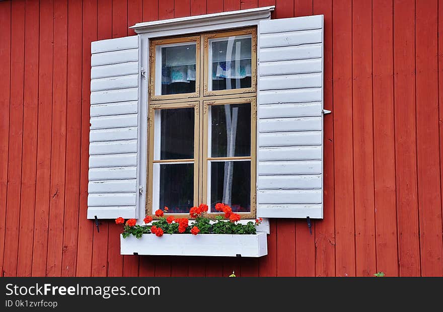 Window, House, Home, Siding