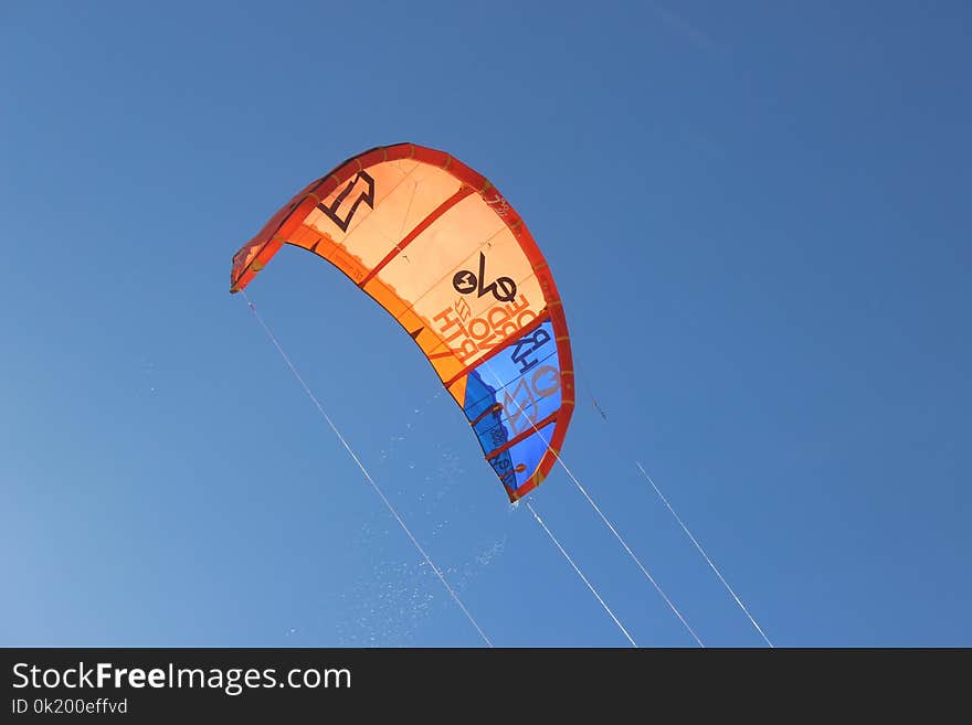 Sky, Parachuting, Parachute, Kite Sports