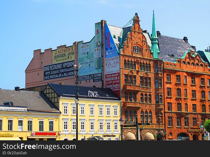 Landmark, Town, Building, City