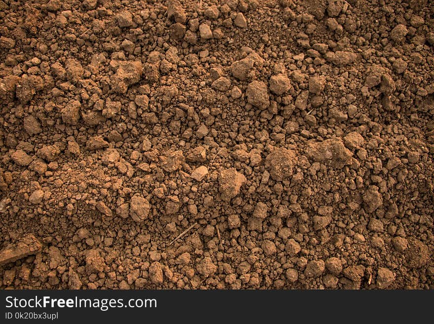 Soil, Rock, Gravel, Texture