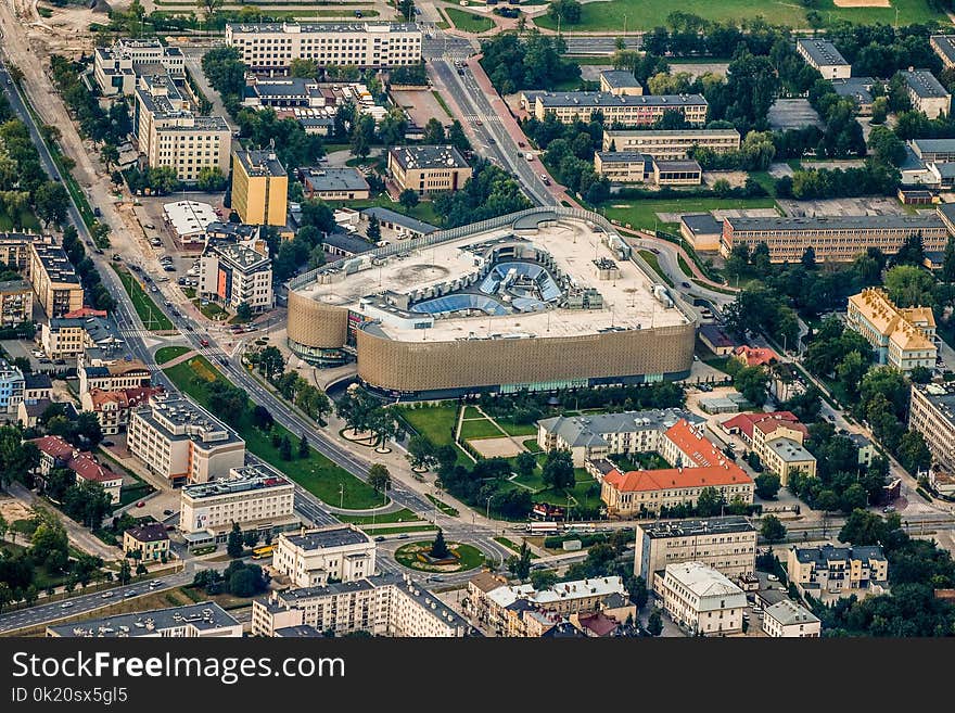 Aerial Photography, Urban Area, City, Bird's Eye View