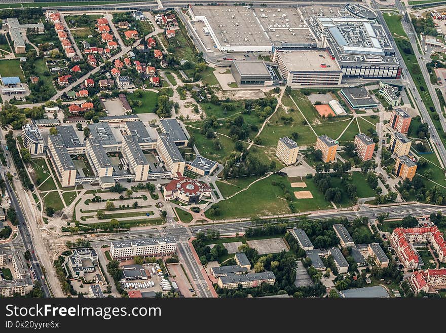 Aerial Photography, Suburb, Urban Area, Bird's Eye View