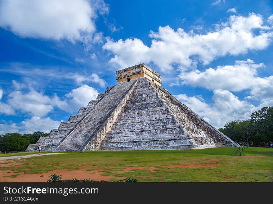 Sky, Cloud, Landmark, Maya Civilization