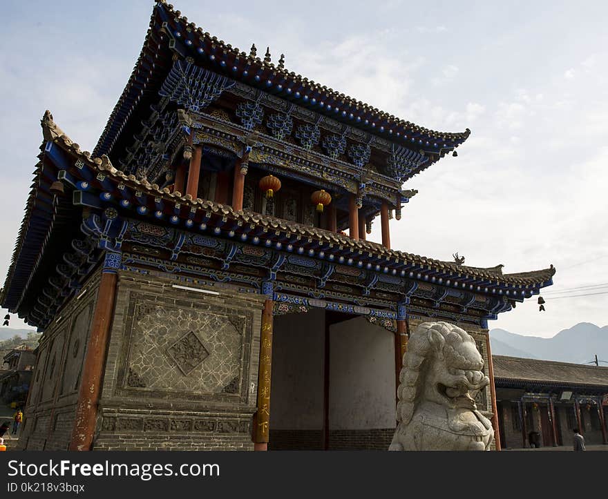 Chinese Architecture, Historic Site, Building, Temple