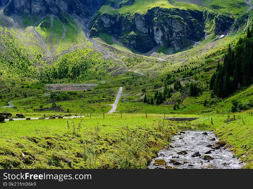 Nature, Vegetation, Mountainous Landforms, Green