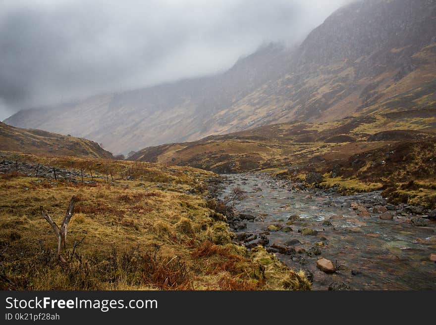 Highland, Loch, Wilderness, Mountainous Landforms