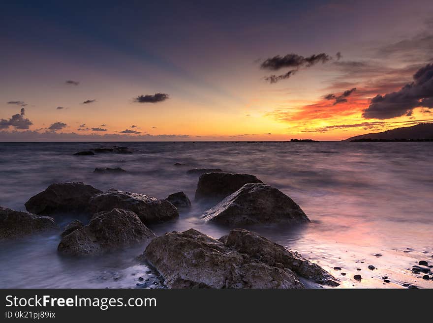 Sea, Sky, Shore, Horizon