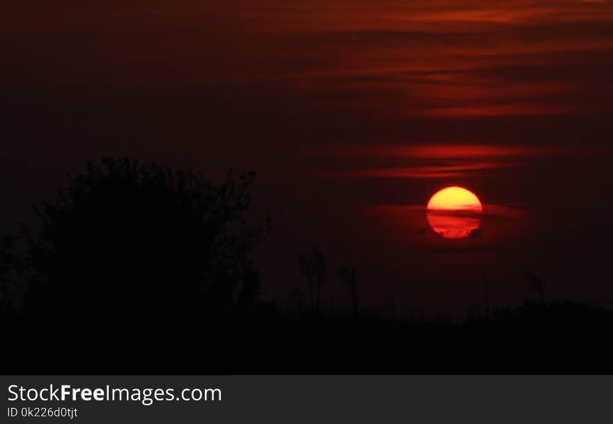 Sky, Atmosphere, Sunrise, Phenomenon