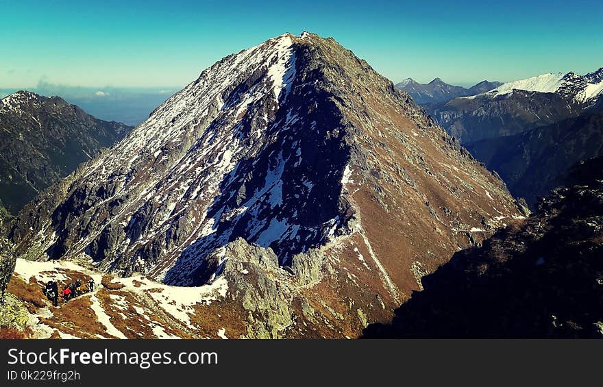 Mountainous Landforms, Mountain, Ridge, Mountain Range