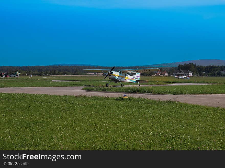 Sky, Grassland, Field, Plain