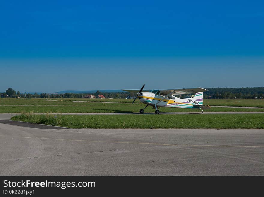 Airplane, Aircraft, Sky, Light Aircraft