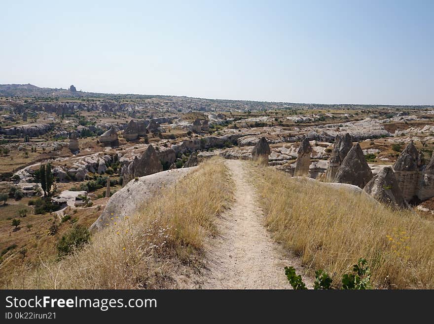 Badlands, Sky, Ancient History, Village