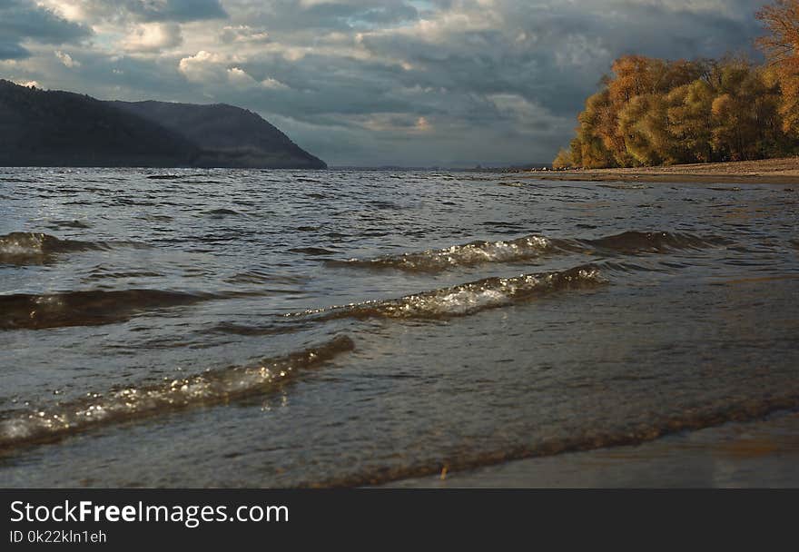 Sea, Sky, Water, Shore