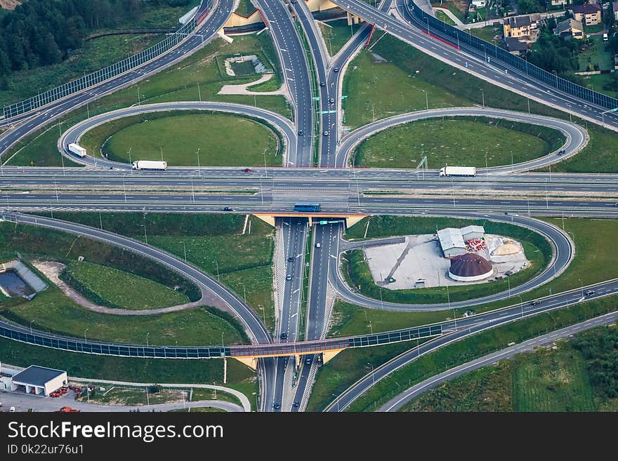 Road, Metropolitan Area, Aerial Photography, Highway