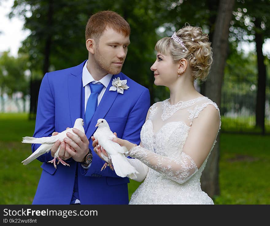 Blue, Photograph, Bride, Wedding