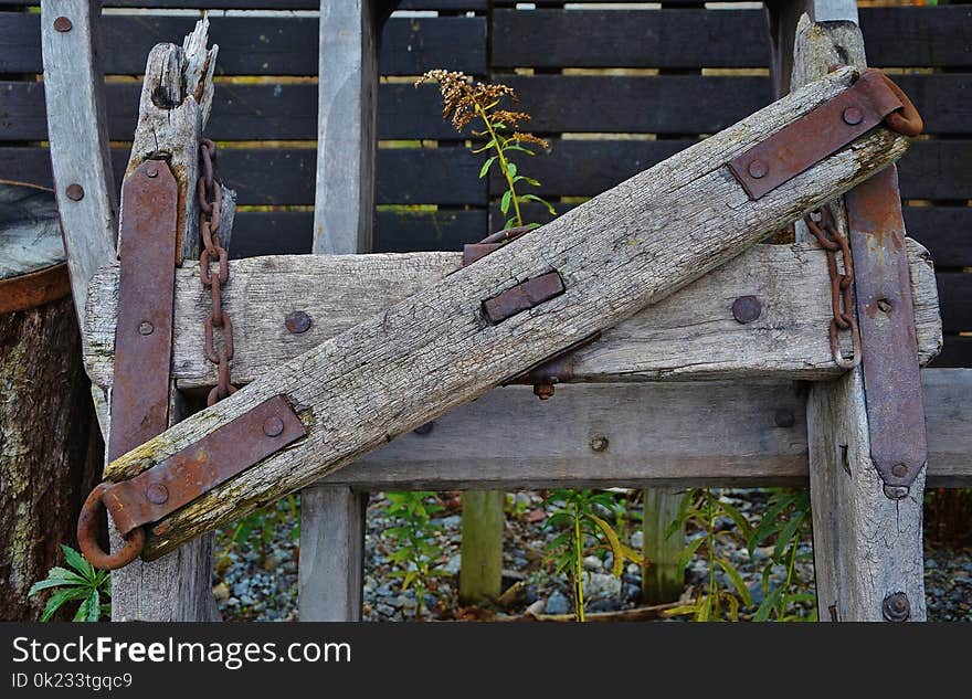 Wood, Outdoor Structure, Metal