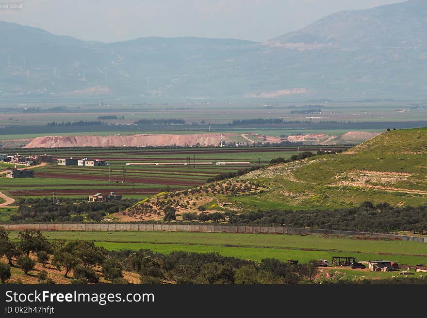 Areal Photography of Green Land