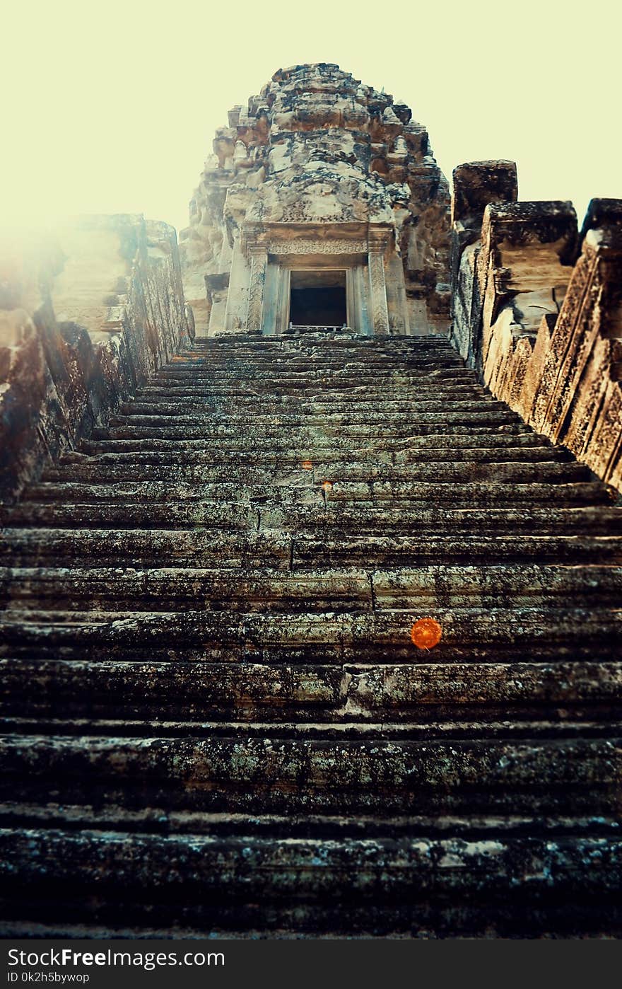 Photo of Brown Concrete Temple