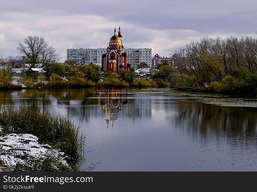 Reflection, Water, Waterway, Nature