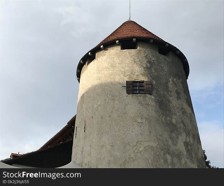 Sky, Building, Cloud, Tower