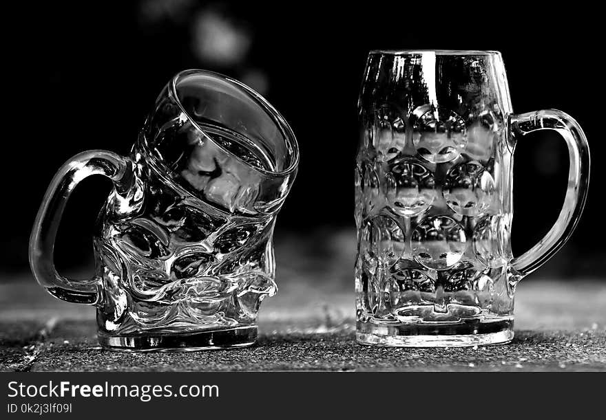 Black And White, Still Life Photography, Glass, Monochrome Photography