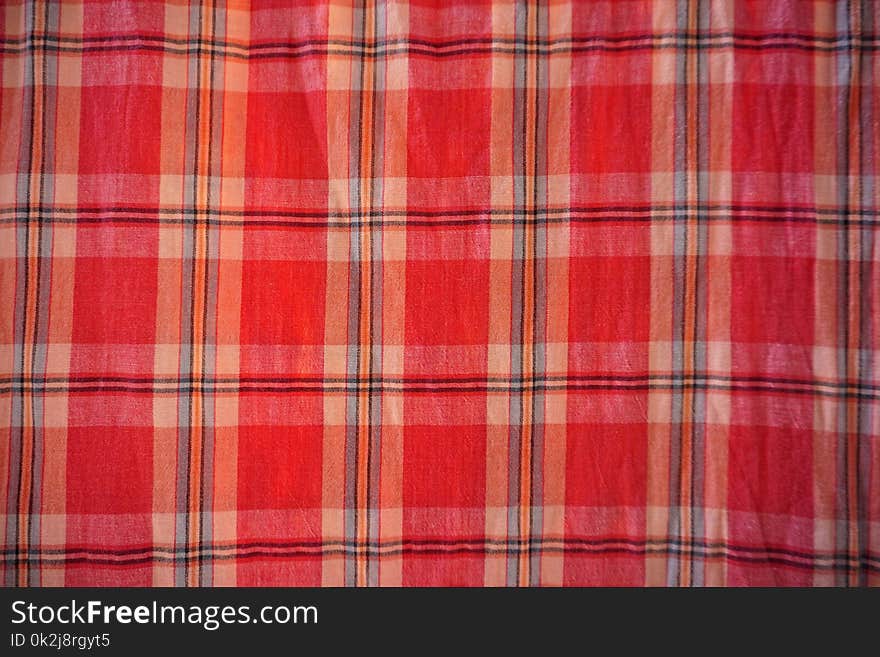 Red, Tartan, Pattern, Plaid