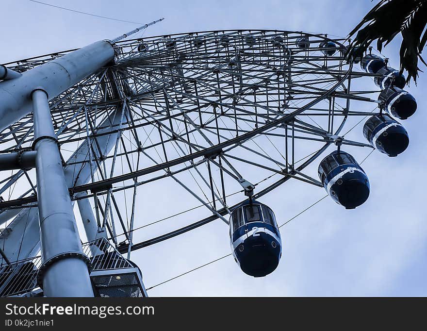 Ferris Wheel, Sky, Tourist Attraction, Structure