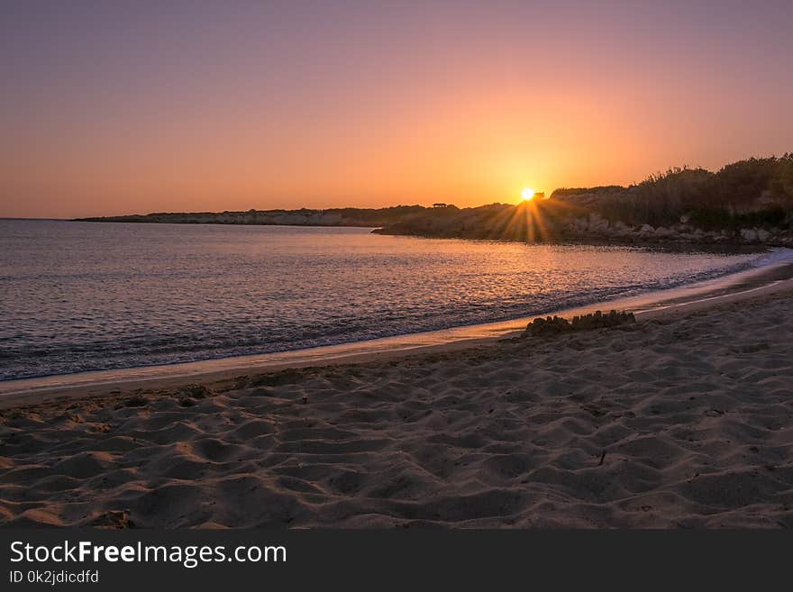 Sky, Horizon, Shore, Sunrise