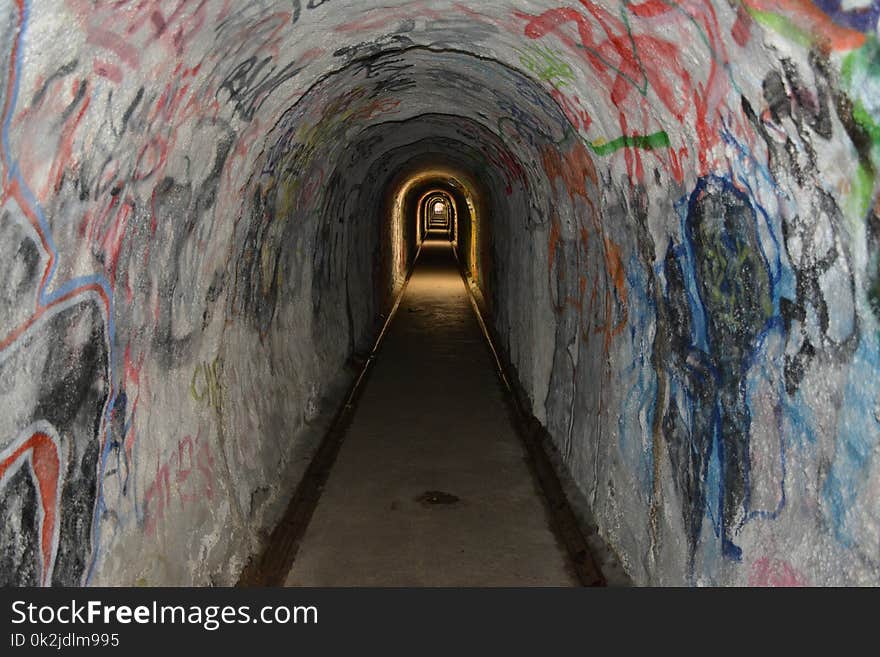 Tunnel, Arch, Air Raid Shelter