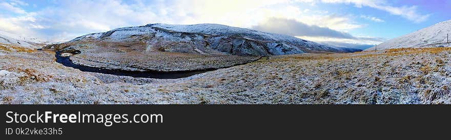 Panoramic Photo of Mountain