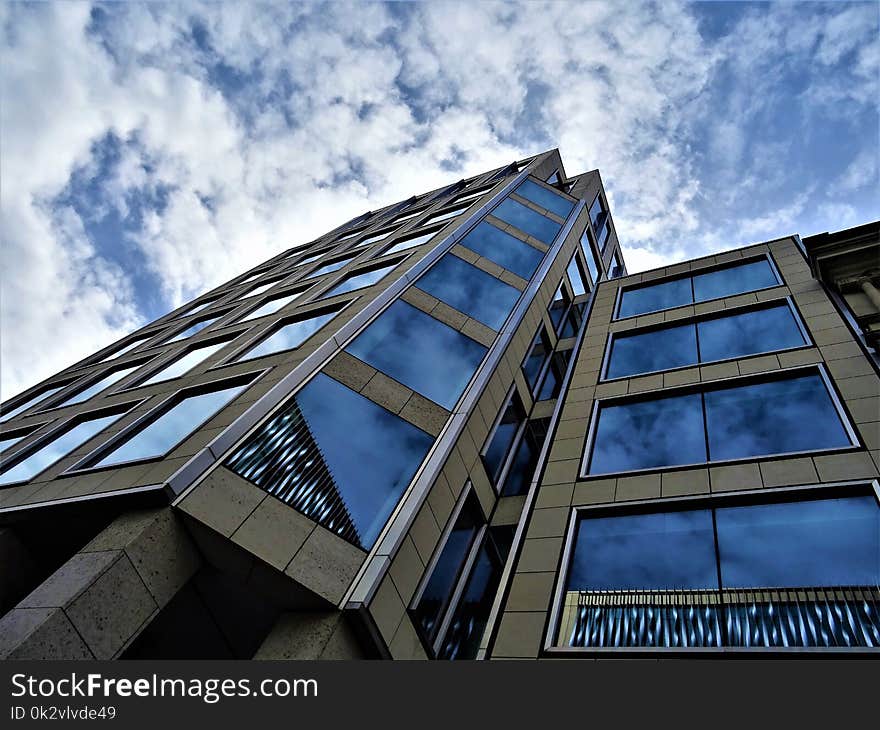 Low Angle Photo of High-rise Building