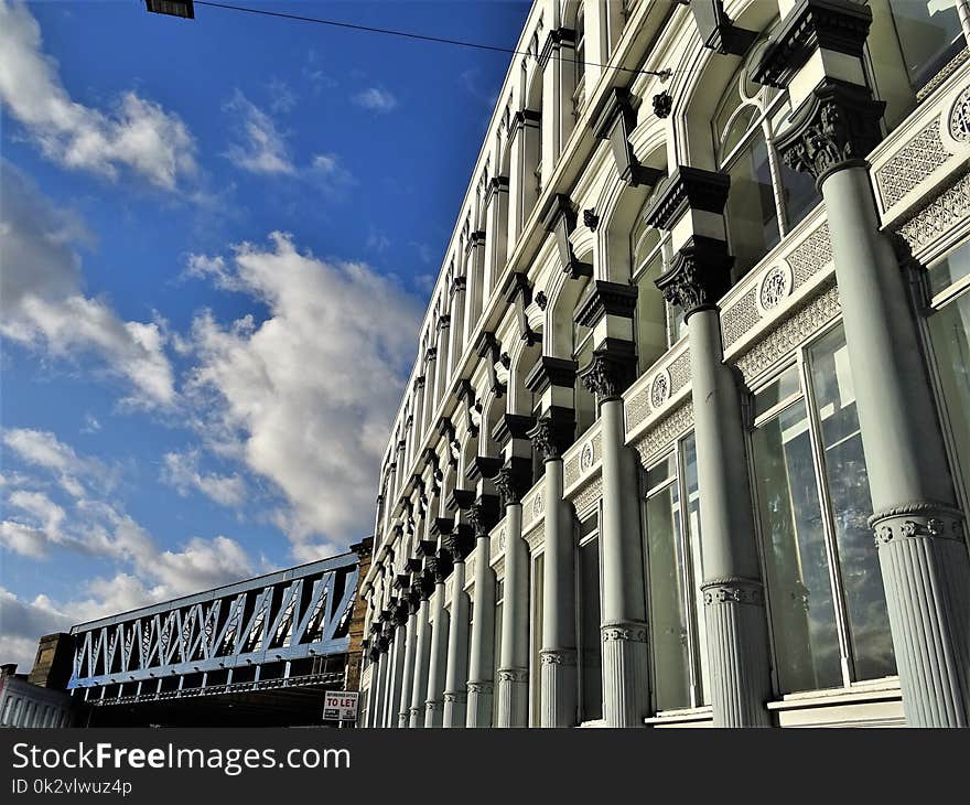 White Concrete Building