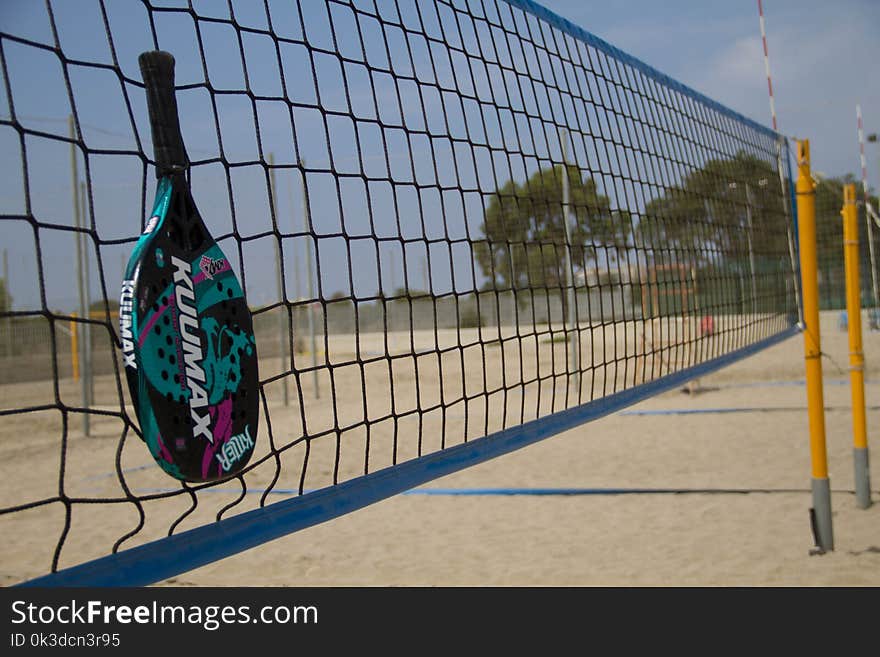 Net, Structure, Sky, Wire Fencing