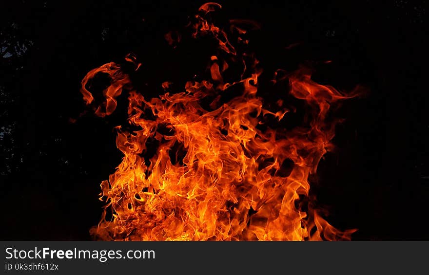 Flame, Fire, Heat, Geological Phenomenon