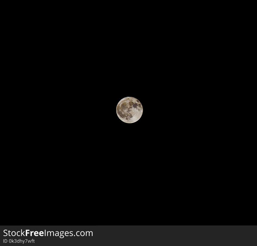 Moon, Atmosphere, Night, Sky