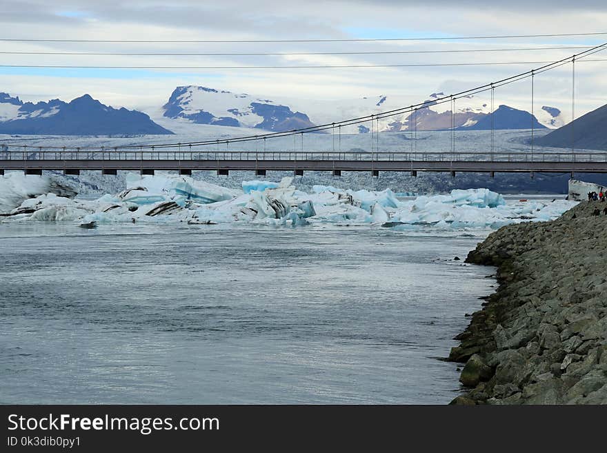 Water, Glacier, Glacial Landform, River