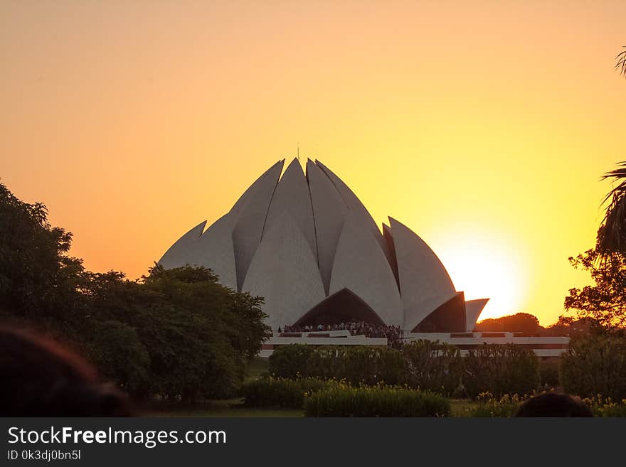 Sky, Dome, Morning, Sunrise